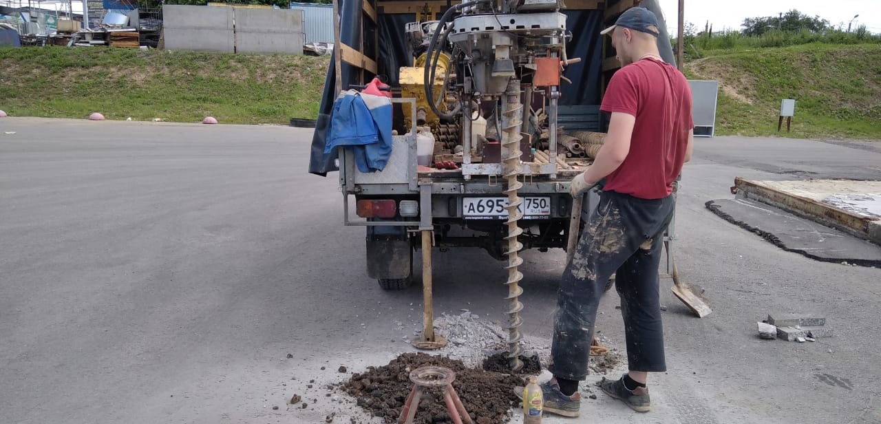 Геологические изыскания для проекта автомагистрали в Щербинке - Геопуть